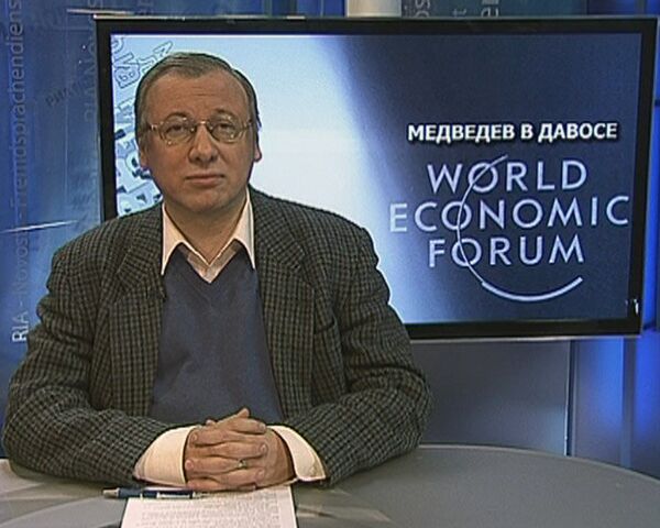  Медведев в Давосе предложил всемирную модернизацию