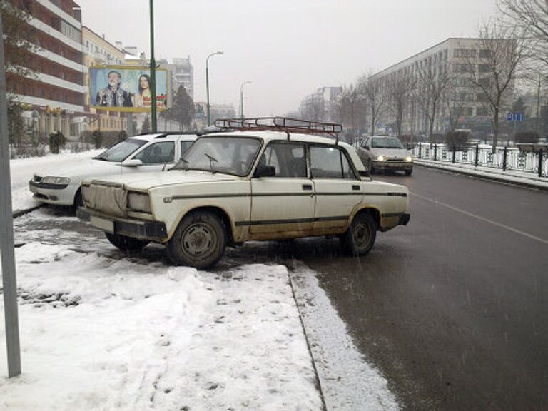 Неправильная парковка в Бресте 