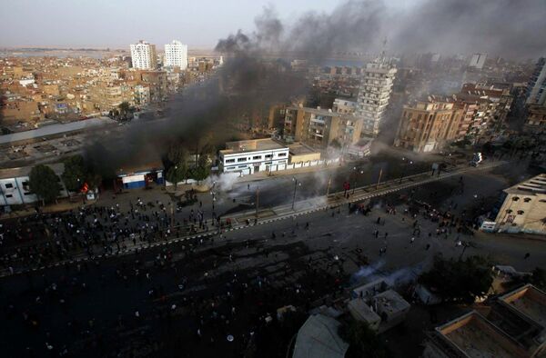 Беспорядки в египетском городе Суэц