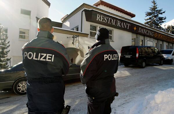 Взрыв произошел в швейцарском городе Давос