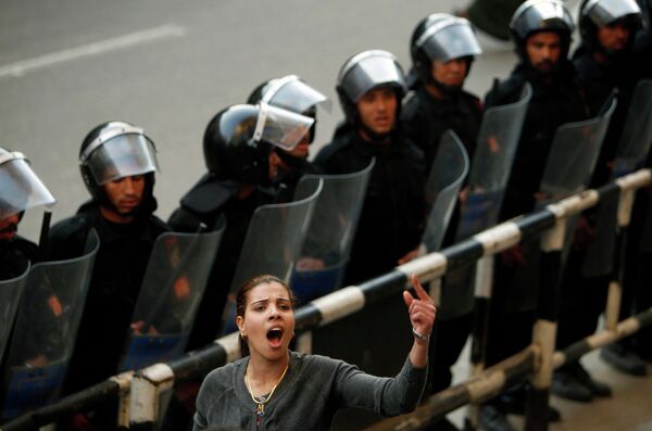 Антиправительственные протесты, проходящих в египетских городах