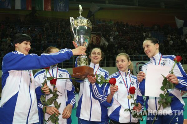Волейболистки казанского Динамо