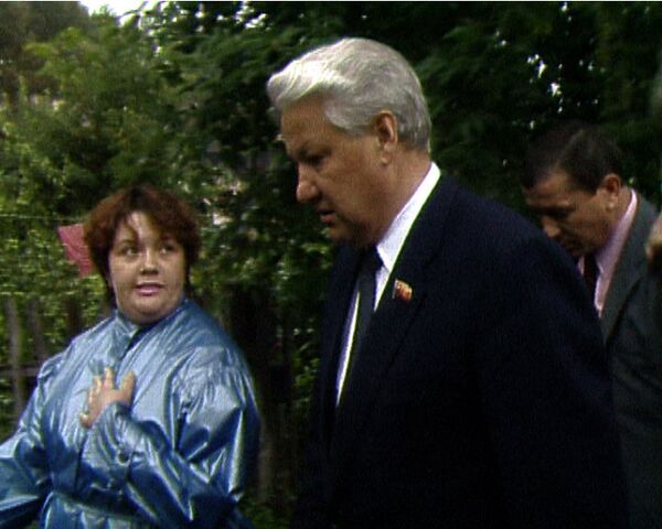Поездка Бориса Ельцина в Кемеровскую область. Август 1990 года