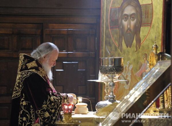 Торжества по случаю годовщины интронизации патриарха Московского и Всея Руси Кирилла