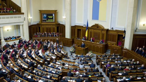 Президент Виктор Янукович выступил на открытии сессии Верховной Рады