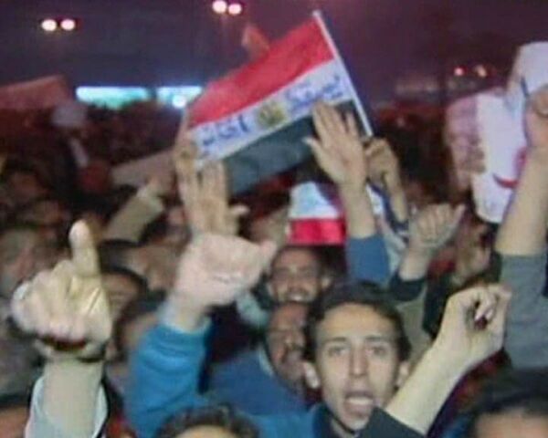 Речь Мубарака привела к новым столкновениям в Египте