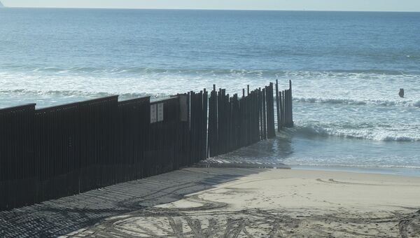 Морская граница США и Мексики, архивное фото