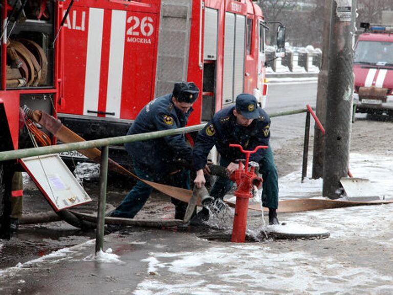 Пожар на Черкизовском рынке 