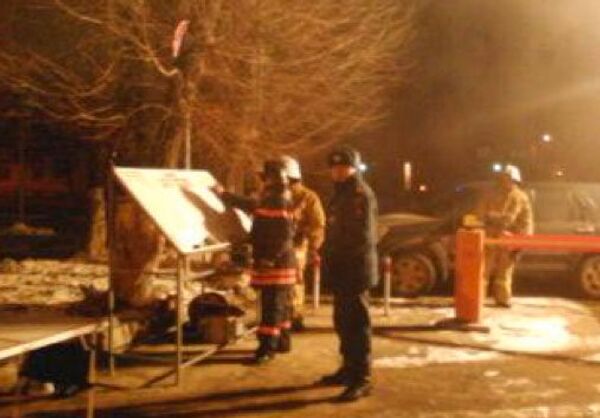 Пожар в Волгограде.