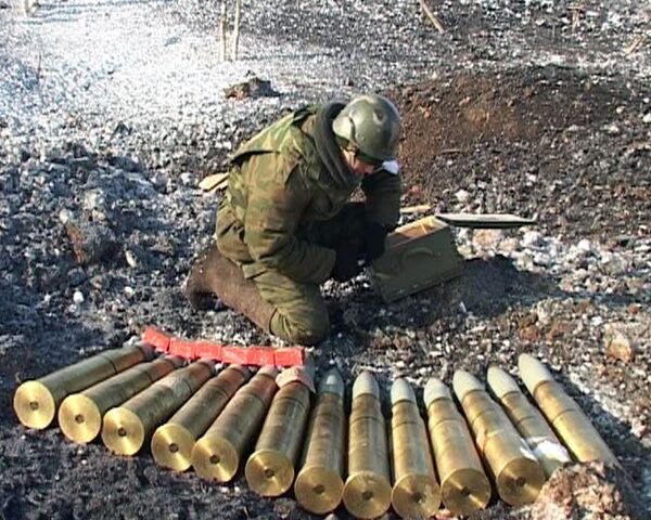 Военные утилизируют 300 тысяч тонн боеприпасов времен ВОВ