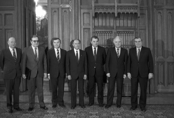 Главы МИД государств-участников Варшавского договора
