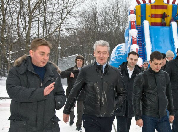 Мэр Москвы Сергей Собянин принял участие в открытии всесезонного спортивно-оздоровительного и досугового комплекса для семейного посещения