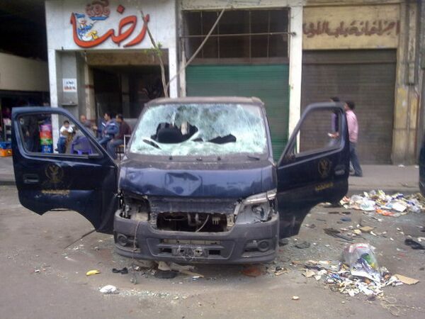 Жизнь на улице во время беспорядков в Египте 