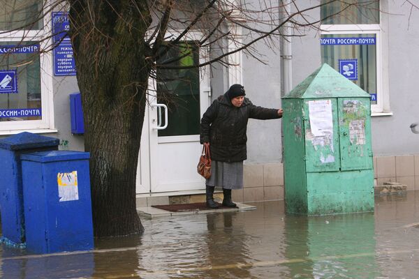 Последствия паводка в Калининграде