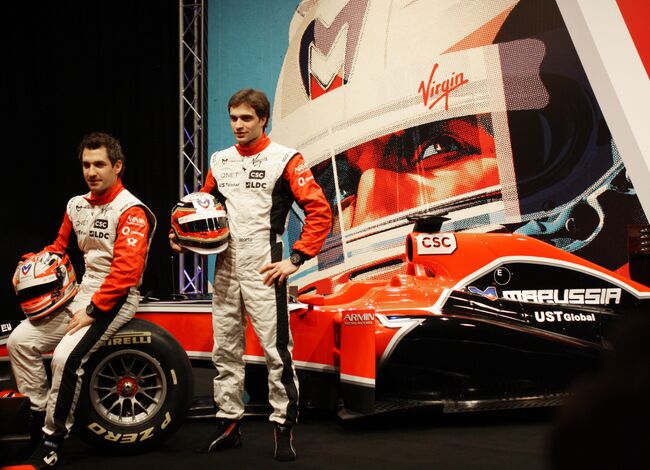 Новый болид Marussia Virgin Racing