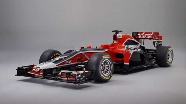  Команда Формулы-1 Marussia Virgin Racing представила новый болид 