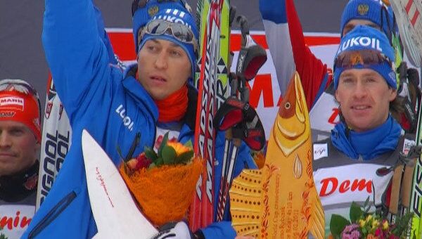 Мужская сборная России победила на этапе лыжного Кубка мира в Рыбинске