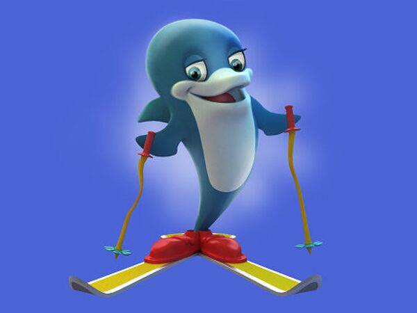 Талисманы Олимпиады-2014 - Дельфин