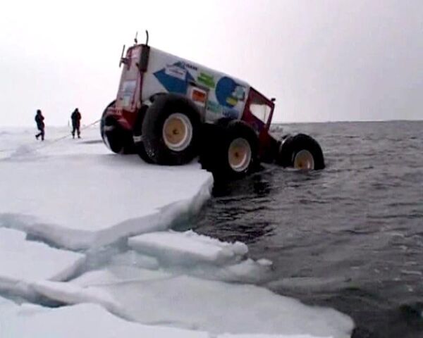 Арктическая экспедиция Полярное кольцо протестирует систему ГЛОНАСС