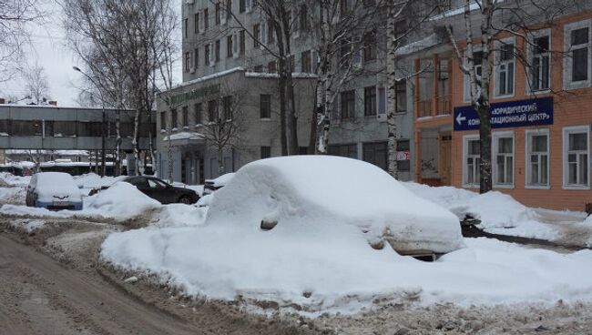 Зима в Вологде