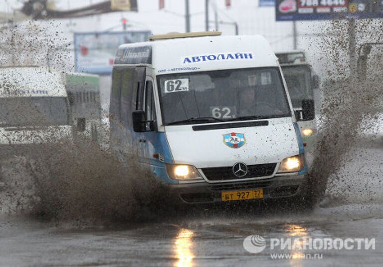 Последствия снегопада в Москве