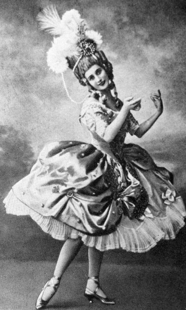 Анна Павлова в балете Спящая красавица