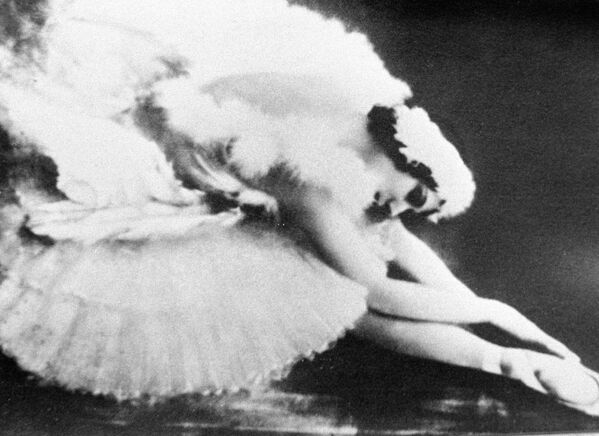 Первая исполнительница Умирающего лебедя балерина Анна Павлова