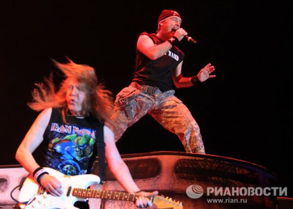 Концерт группы Iron Maiden