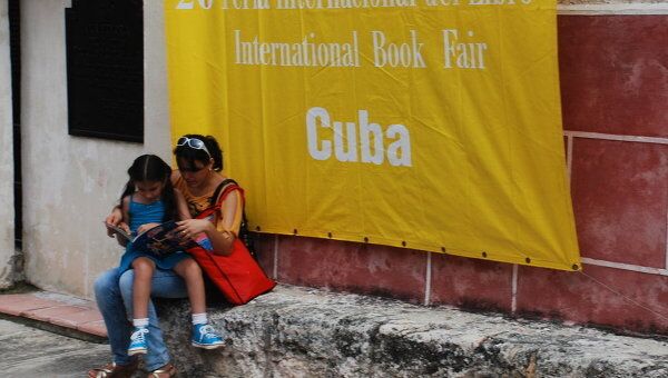 Российский павильон открылся на 20-й Гаванской международной книжной ярмарке