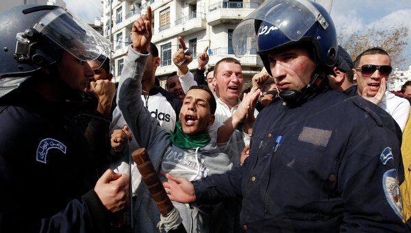 Демонстрация протеста в Алжире