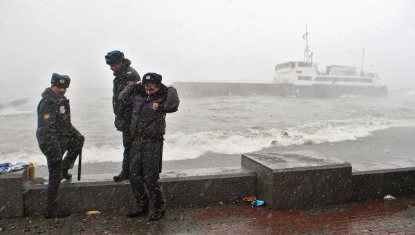 Турецкий сухогруз Бешикташ потерпел крушение в шторм у берегов Сочи