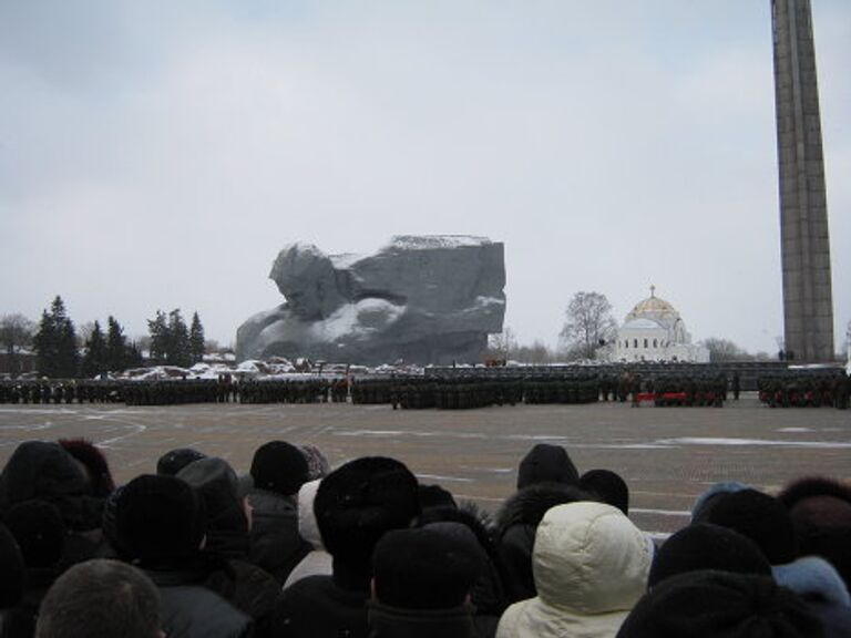 Присяга войск в Бресте 