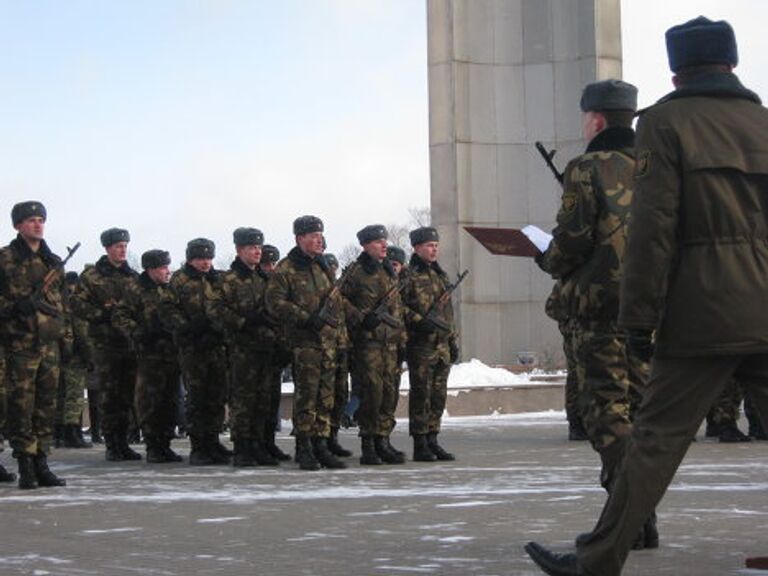 Присяга войск в Бресте 