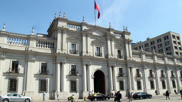 Президентский дворец в Сантьяго-де-Чили
