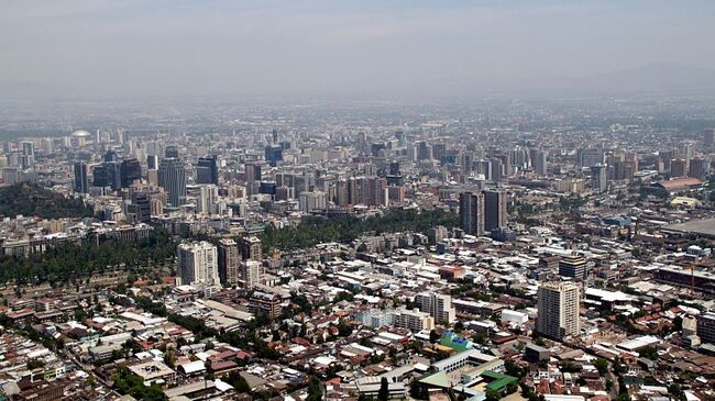 Вид на Сантьяго. Архивное фото