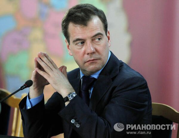 Встреча Дмитрия Медведева с сотрудниками центров переподготовки и органов Службы занятости