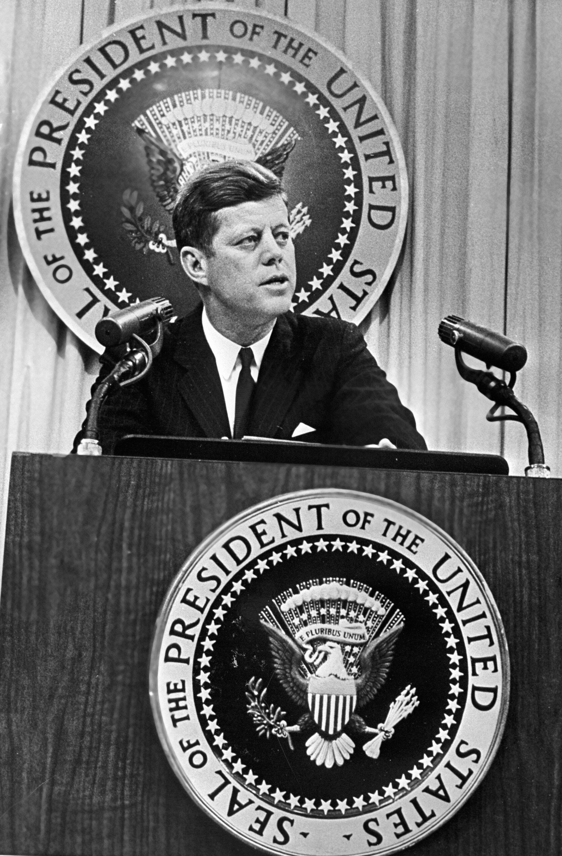 Президент США Джон Кеннеди Президент США Джон Кеннеди - РИА Новости, 1920, 30.01.2025