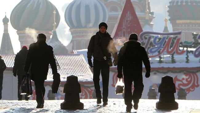 Зима в Москве. Архив