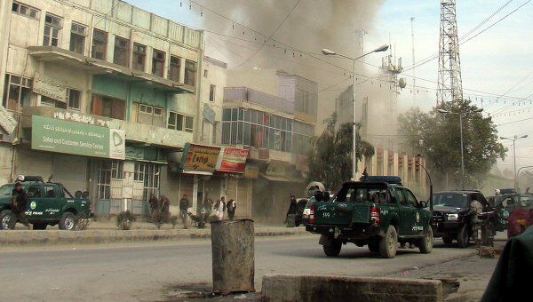 Атака боевиков в Афганистане