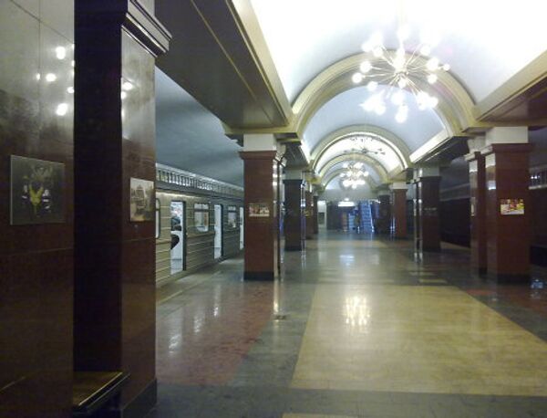 Открытие станции метро в Казани 