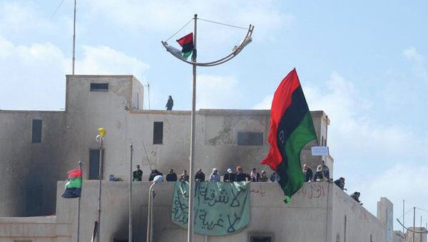 Акция протеста в Бенгази 