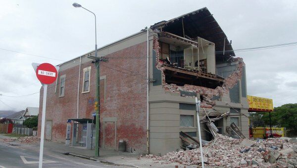 Землетрясение в Новой Зеландии