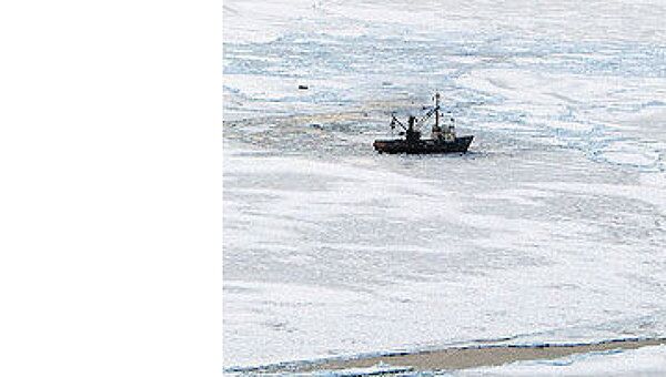 Плот с пропавшего траулера «Аметист» обнаружен в Охотском море