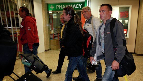 Эвакуация из Ливии иностранных граждан. Международный аэропорт в Триполи