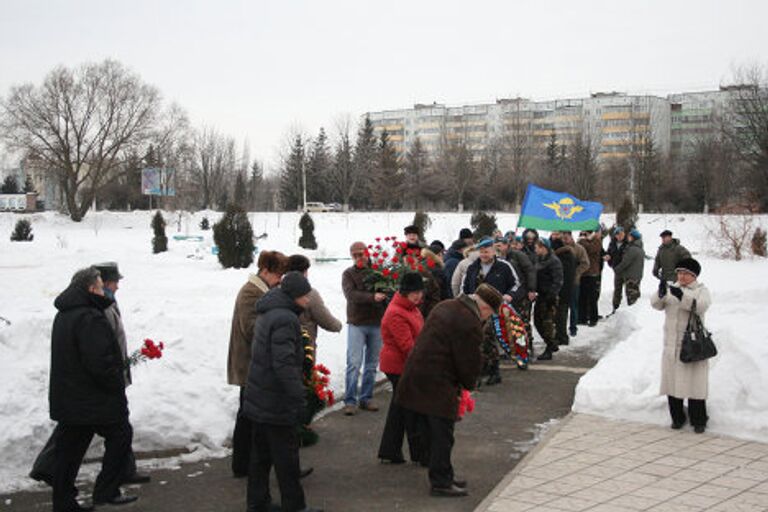 Возложение цветов в Железногорске 