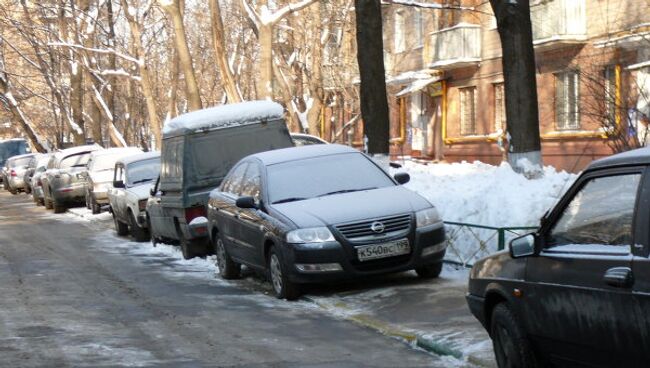 Нарушение правил парковки. Архив