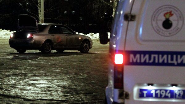 Мужчина подорвал себя гранатой в автомобиле на северо-востоке Москвы