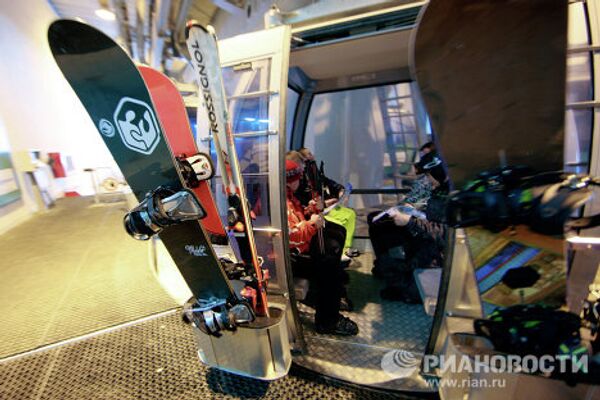 Официальное открытие горнолыжного центра Роза Хутор в Красной Поляне