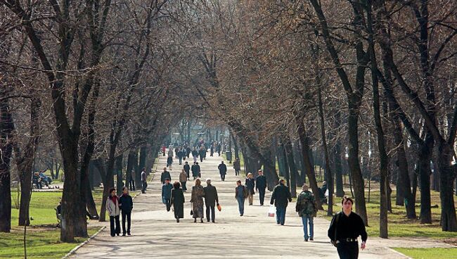 Тверской бульвар в Москве. Архив