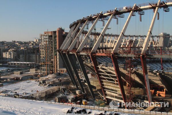 Реконструкция стадиона Олимпийский в Киеве